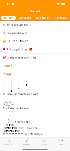 Fancy Text Symbols - Tools - apps