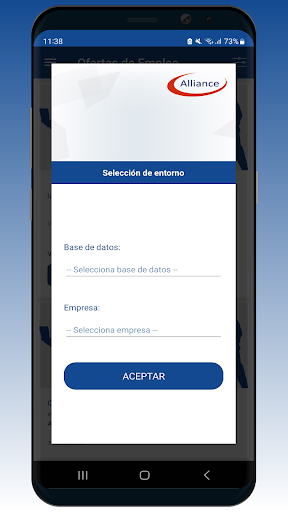Grupo Alliance Profesional SRV Screen 2
