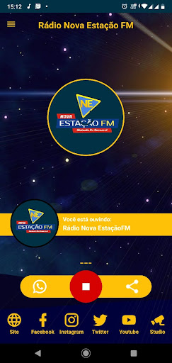Rádio Nova Estação FM Screen 2