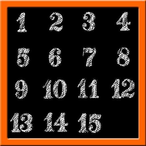 Classic Number Slide Puzzle  Icon