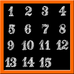 Cover Image of Unduh Classic Number Slide Puzzle  APK
