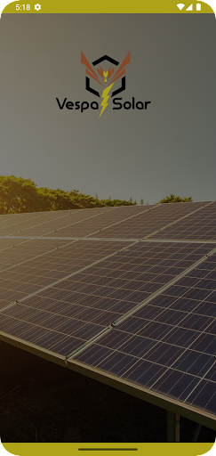 Android application Vespa Solar screenshort