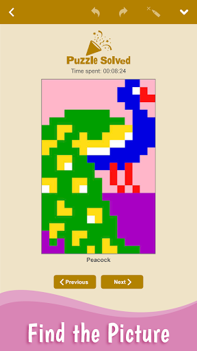 Sym-a-Pix: Nonogram Symmetry Screen 3