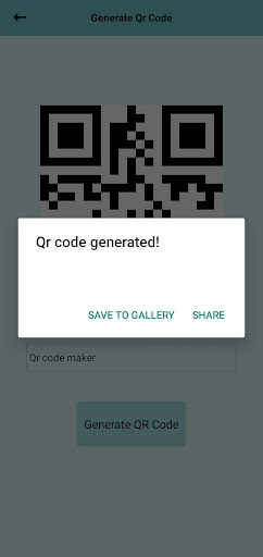 Qr code scanner barcode maker Screen 2