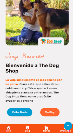 The Dog Shop HN Screen 2