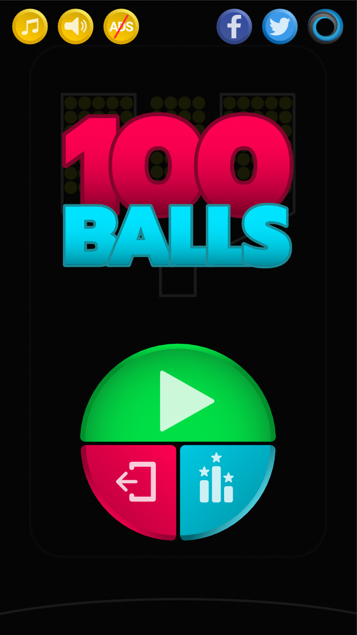 Android application 100 Balls screenshort