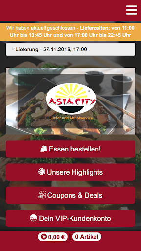 Android application Asia City screenshort