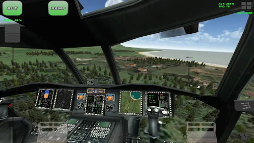 Chinook Helicopter Flight Sim