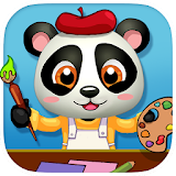 Baby Panda Paintbox FREE Games icon
