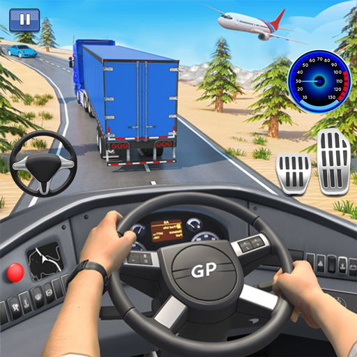 Driving Simulator Transit Game logo