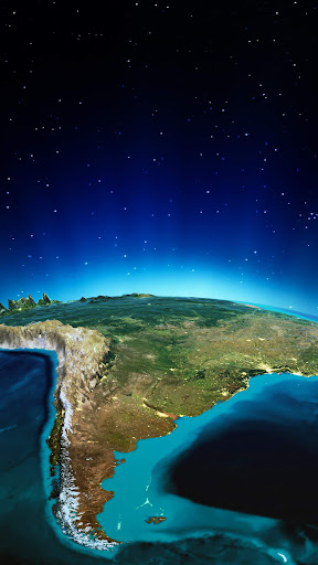 South America Map Wallpaper