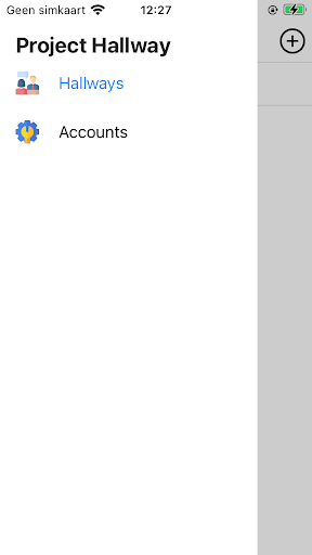 Android application Hallway screenshort