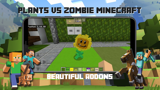 Plantas vs Zombie Minecraft