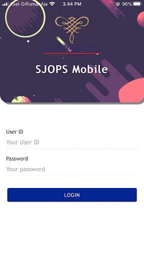 Android application SJ OPS screenshort