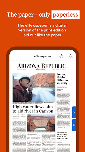 Screenshot of AZ Central: Arizona Republic