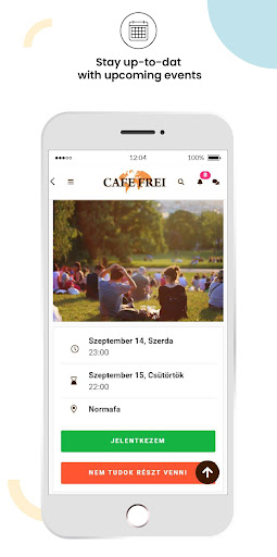 Cafe Frei for Staff Screen 2