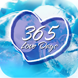 Count love days, love memory, love diary icon