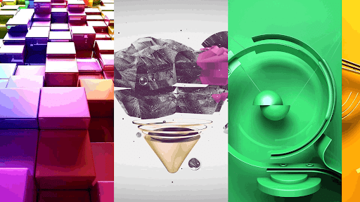 Android application 3D Wallpaper screenshort