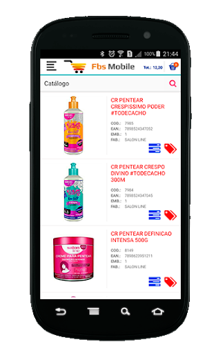 Android application Distribuidora Percomax screenshort