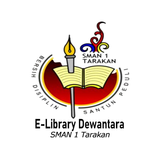 E-Lib Dewantara SMAN 1 Tarakan logo