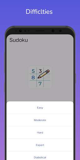Android application Sudoku - The Clean Puzzle Game screenshort