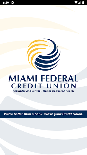 Android application Miami Federal Credit Union App screenshort