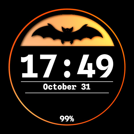 CC Halloween 3 Watch Face Download on Windows