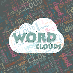 Word Clouds: word art designer ஐகான் படம்