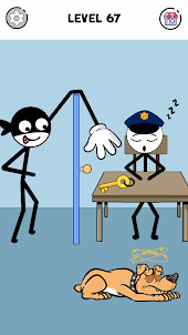 Stick Robber Stealing Games