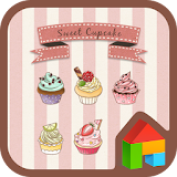 sweet cupcakes dodol theme icon