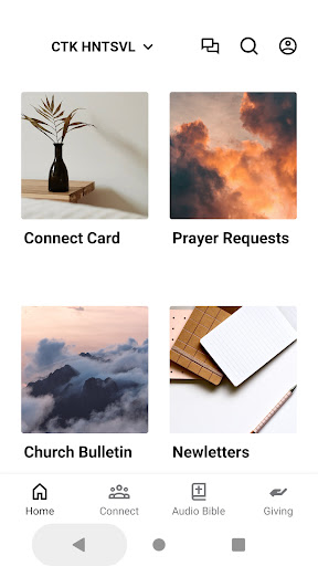 Android application Christ the King Huntsville screenshort