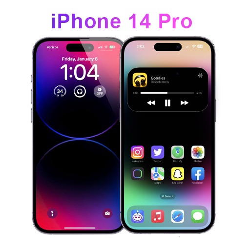 iOS Launcher for iPhone 14 Pro