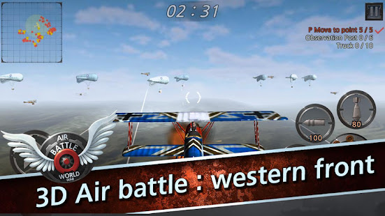 Trận chiến trên không: Chiến tranh thế giới | Máy bay chiến đấu trên bầu trời Nhiệm vụ hàng đầu