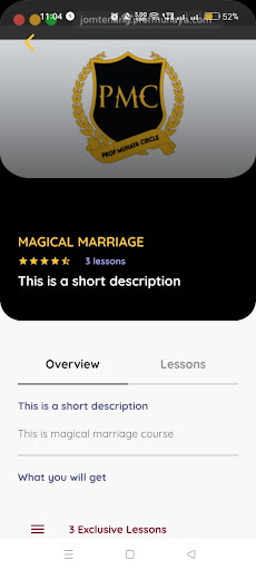 Android application iTenang screenshort