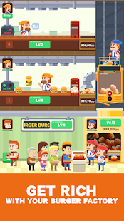 Idle Burger Factory - Tycoon Empire Game banner