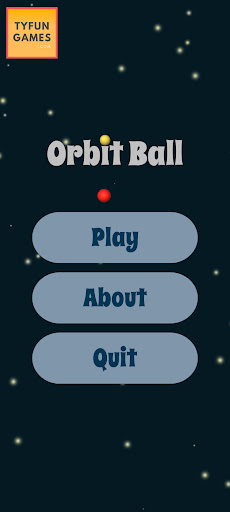 Android application Orbit Ball screenshort