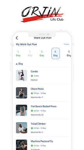 Orjin Fitness Screen 2