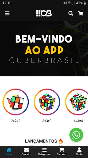 Android application Cuber Brasil screenshort