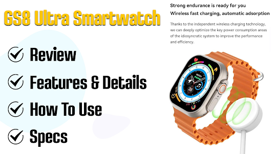 GS8 Ultra Smartwatch App Guide