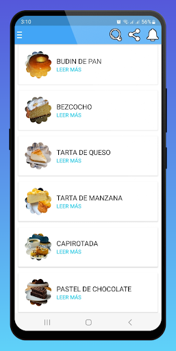 Desserts Screen 3