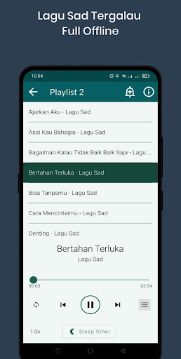 Lagu Sad Offline Screen 2