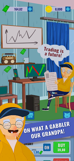 GRANDPA TYCOON: cute clicker Screen 2