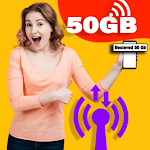 Cover Image of Descargar 50 GB Data: 4G Internet Prank 1.3 APK