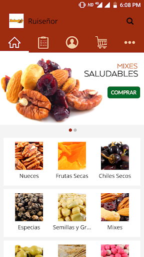 Android application Mayoreo Online screenshort