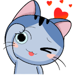 Cover Image of Télécharger WAStickerApps Cute Cat Stickers 1.5 APK