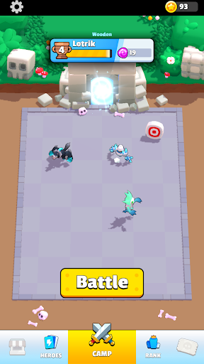 Android application Clash of Squads screenshort
