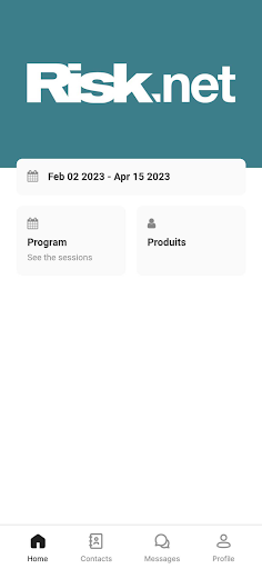 Risk.net Events Screen 2