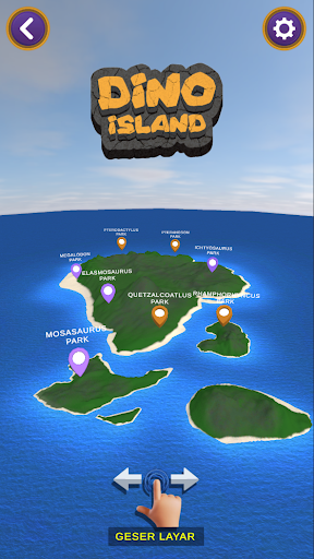 Android application Dino Island: AR Adventure! screenshort