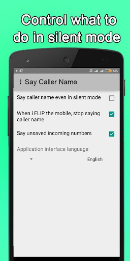 Say Caller Name - Hands Free 2
