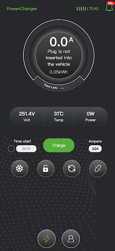 Android application techtron ev-7 screenshort